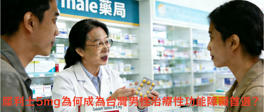 犀利士5mg為何成為台灣男性首選？3 個真實場景告訴你，長期調理原來這麼省心！