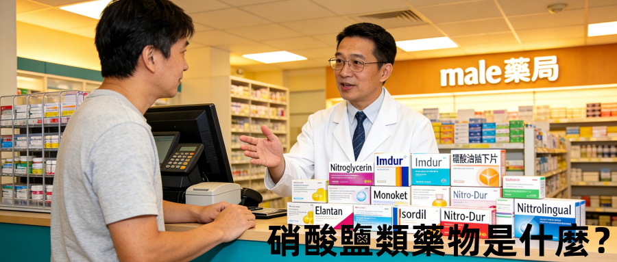 硝酸鹽類藥物是什麼？台灣常見藥品名稱一次整理｜用藥安全必看